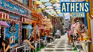 Athens, Greece | Winter 2023  4KHDR Walking Tour