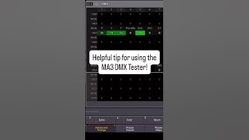 Test DMX in MA3 fast—no patch needed. Use the DMX Tester + macros to check lines quick.