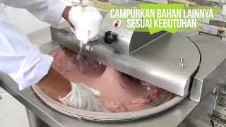 Tutorial Mesin Meat Cuting - Fine Cuuter WLQ 20 - WIRATECH Tutorial Mesin Meat Cuting - Fine Cuuter WLQ 20 - WIRATECH