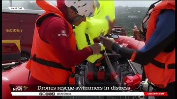 Drones to rescue swimmers in distress