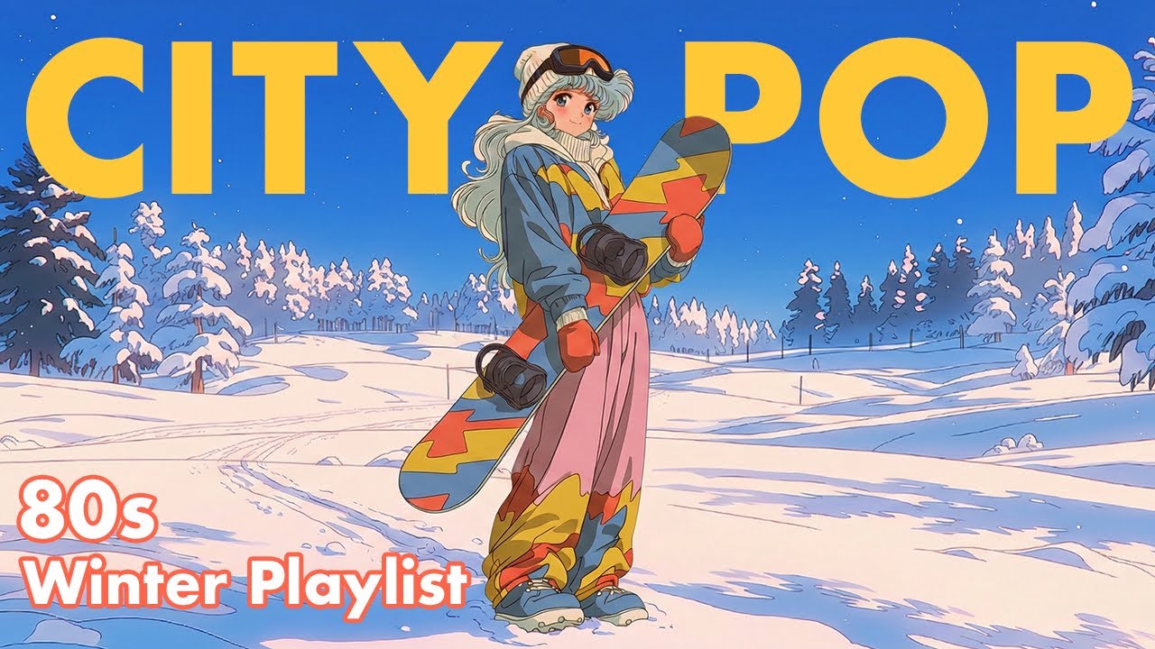 80s Japanese City Pop】Winter City Pop Collection, Racing Through