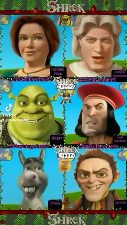 Equipo Shrek Vs Equipo Lord Farquaad Creepy/TikTok Bad Romance Challenge/Terror. #shorts YouTube