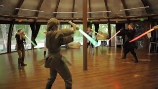 Saberfighting Classes In Moscow Park