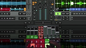 Thrashy - TouchOSC / Traktor | Cue Point and Effect Triggering