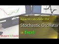 How to Calculate the Stochastic Indicator in Excel