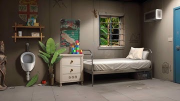 100 Doors - Escape from Prison Level 17 Walkthrough | Fiji Cell