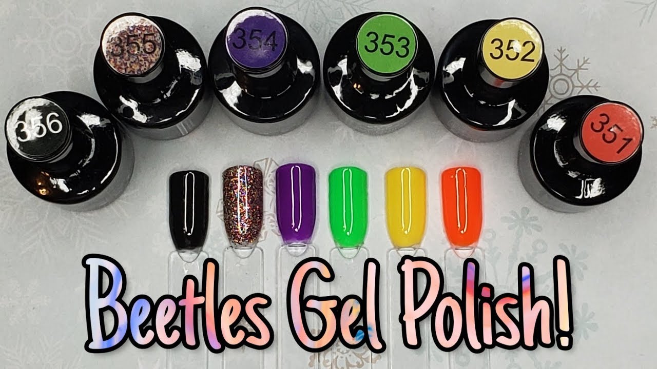 Swatching Beetles gel polish! YouTube
