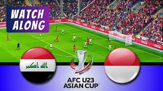🔴LIVE - IRAQ U23 VS INDONESIA U23 I AFC U23 ASIAN CUP 2024 | FULL MATCH GAMEPLAY