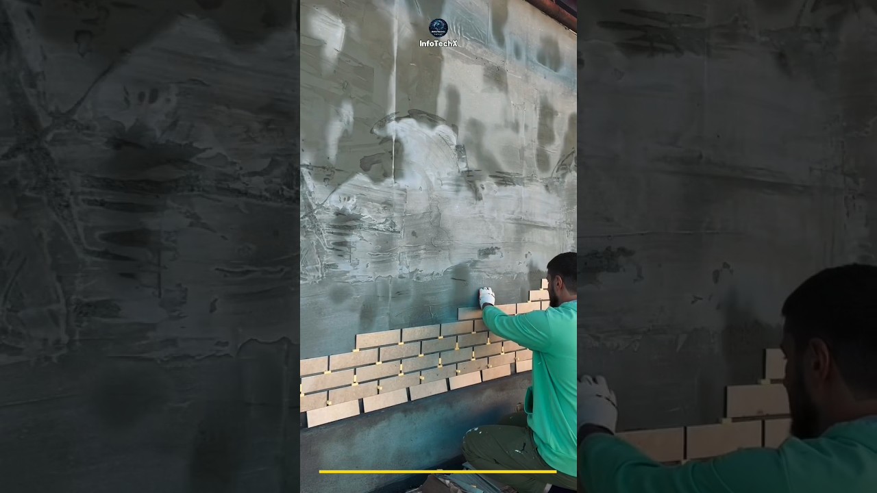 Perfect Tile Installation With Leveling System 