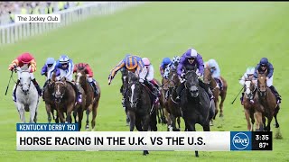 How horse racing in the U.S was modeled after racing in the U.K, and how it looks different today