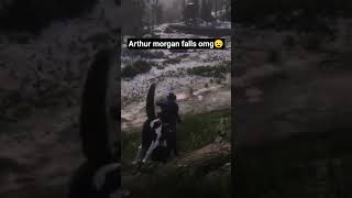 Arthur get fall from cliff🫠