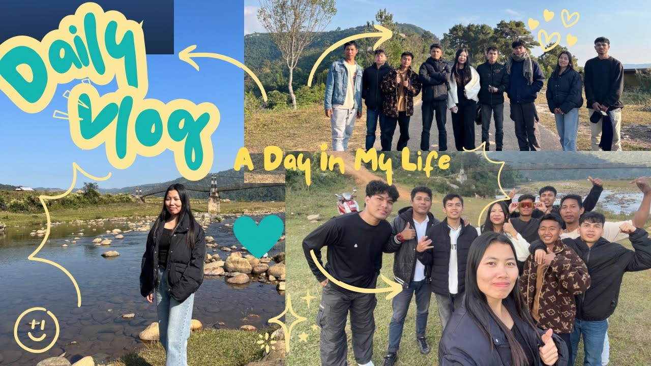 Unplanned trip with friends || 📍Rapleng 🌸🥰 3 places in one day 😱