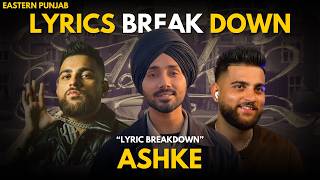 Karan Aujla Ashke Lyrics Breakdown Meaning Explained