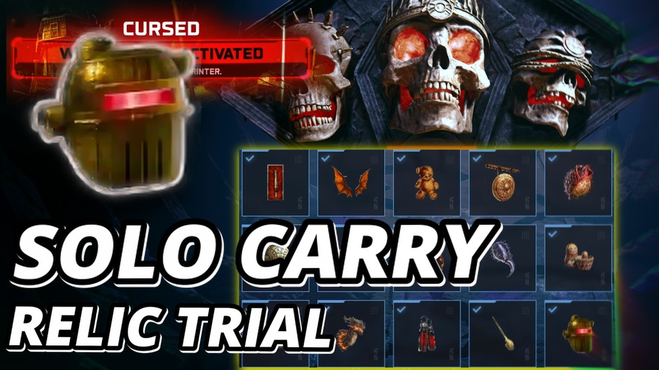 How I Got My Final Relic For Now On Astra Malorum | Civil Protector Head | Black Ops 7 Zombies