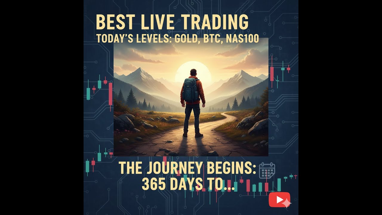 LIVE Market Session 🔴 | Gold Silver BTC NAS | Fresh Buy/Sell Levels | Daily Trading"