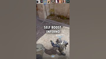 Self boost on CT inferno 😎 #cs2clips #cs2runboost