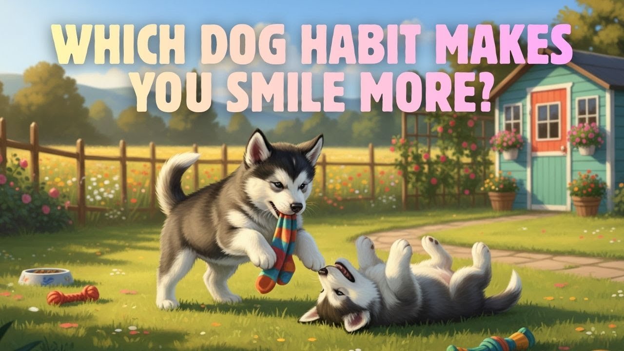 Early Riser Dog ⏰🐺 EARLY RISER OR SLEEPY FLOOF WHICH DOG HABIT MAKES YOU SMILE MORE 💕 ️ ...