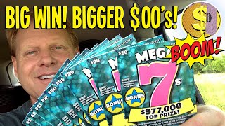 🤑 BIG WIN on NEW $20 Mega 7s! BIG $00's!! 💰💰💰 $200/TICKETS! 💵 Texas Lottery Scratch Off Tickets