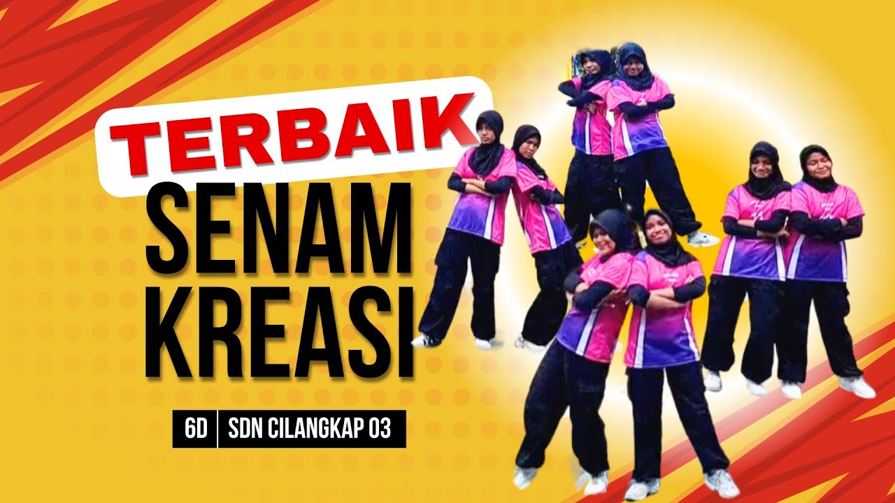 TERBAIK! Senam Kreasi Medley DJ Stelan Daboy - Kelas 6D - SDN Cilangkap 03 Pagi