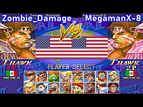 Super Street Fighter II X: Grand Master Challenge - Zombie_Damage vs MegamanX-8