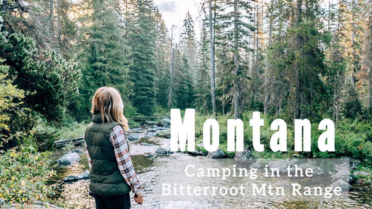 Overlanding MONTANA: Aerial views of our waterside campsite.