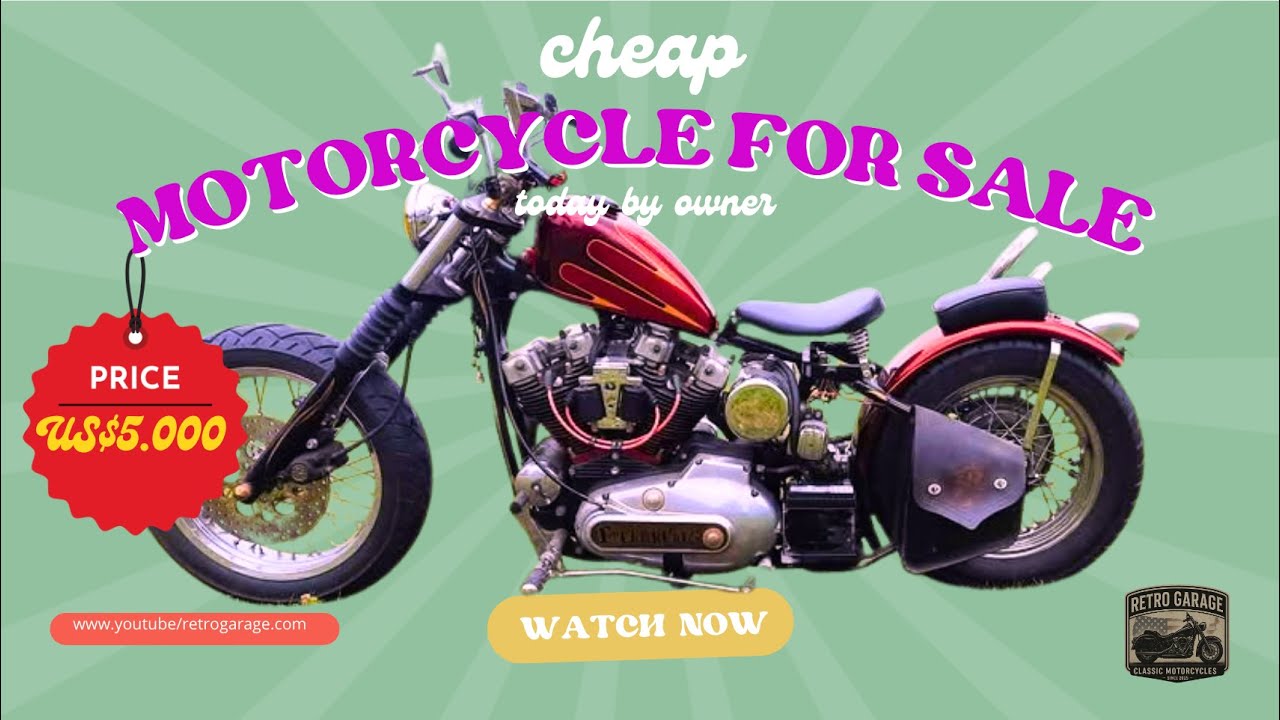 Top 10 classic motorcycle for sale by owner today, classic convertible for sale