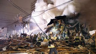 札幌で爆発、飲食店など炎上　40人以上負傷