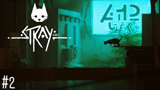 картинка: Stray - Прохождение на русском - Тайна Аутсайдеров и битва с горшками ➤ #2