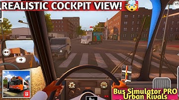 🤯 NEXT-GEN REALISTIC BUS SIM! 🚀🚌 Bus Simulator PRO Urban Rivals - Full Interior Camera Drive