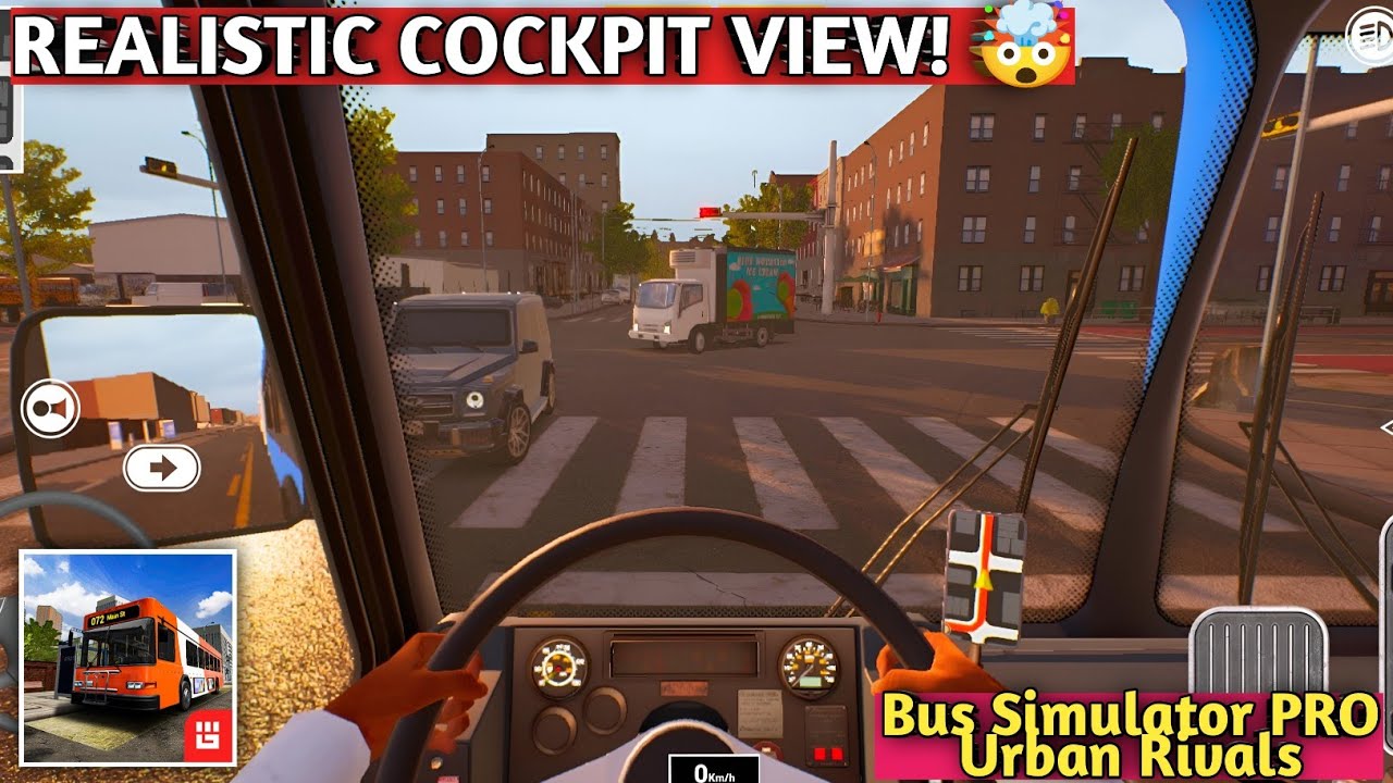 🤯 NEXT-GEN REALISTIC BUS SIM! 🚀🚌 Bus Simulator PRO Urban Rivals - Full Interior Camera Drive