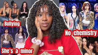 The MAJOR  PROBLEMS with SAINT SATINE (Global girl group)