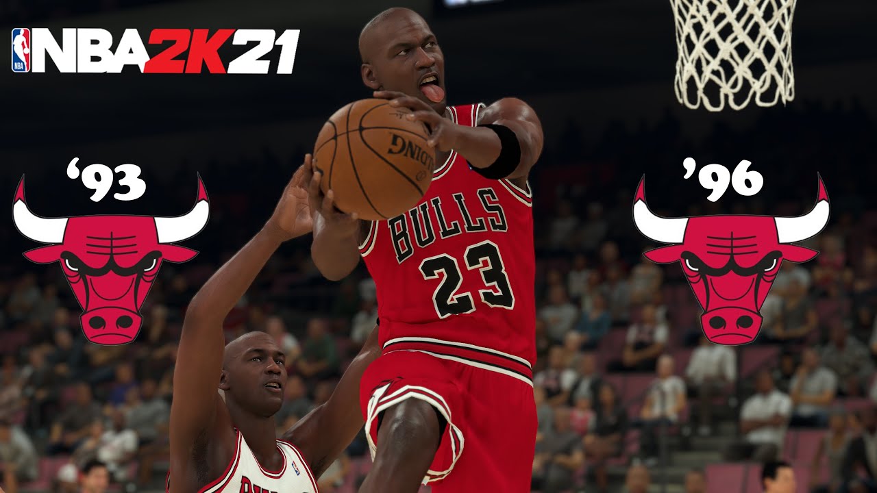 NBA 2K21 �93 BULLS vs �96 BULLS Gameplay JORDAN vs JORDAN
