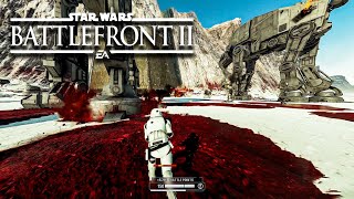 Crait - Galactic Assault [No Commentary] Multiplayer Gameplay | Star Wars Battlefront 2