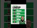 OFFICIAL: Boston Celtics STARTING 5 announced for their season opener vs. the New York Knicks