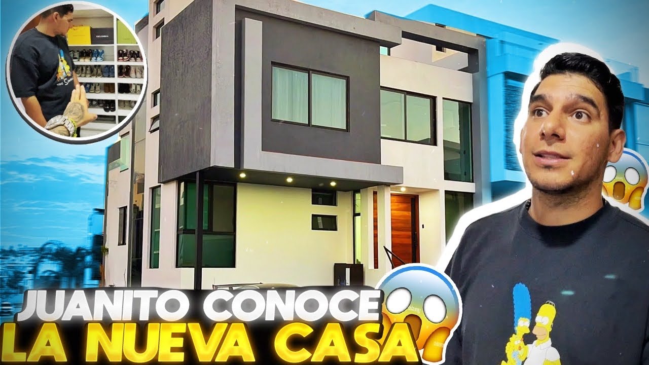 JUANITO VIENE A CONOCER LA NUEVA CASA😱 | ManuelRivera11