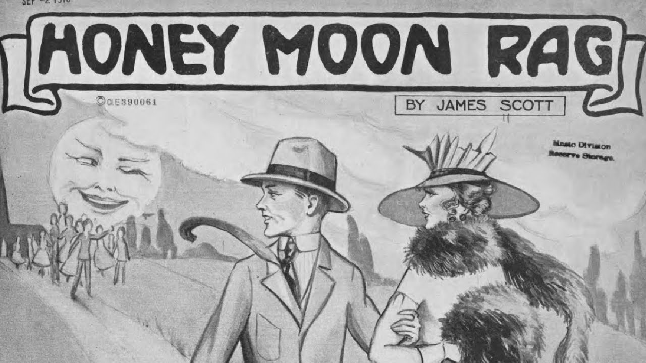Honey Moon Rag (1916) - James Scott (With Score / Sheet Music)