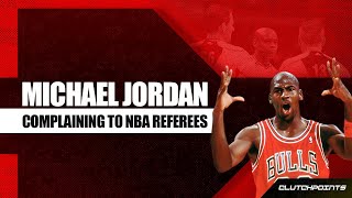 Michael Jordan Complaining To NBA Refs screenshot 5