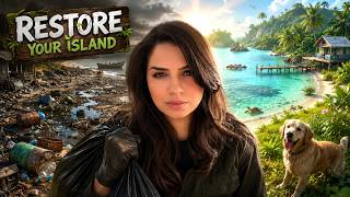BU ADAYI BAลTAN TASARLIYORUZ! | Restore Your Island