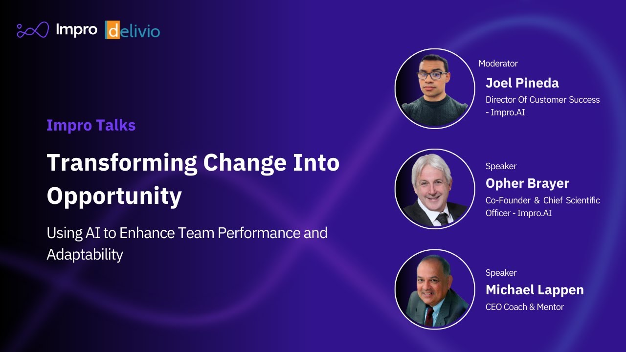 Impro Talks: How to use AI to Enhance Team Performance and Adaptability