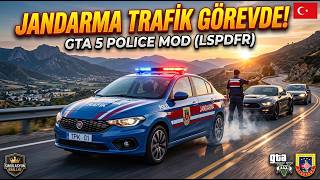 Turkish Gendarmerie Traffic Patrol! 🚔 | GTA 5 LSPDFR