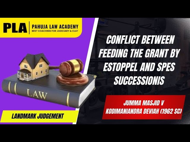 Landmark Judgement: Jumma Masjid v Kodimaniandra Deviah 1962 SC