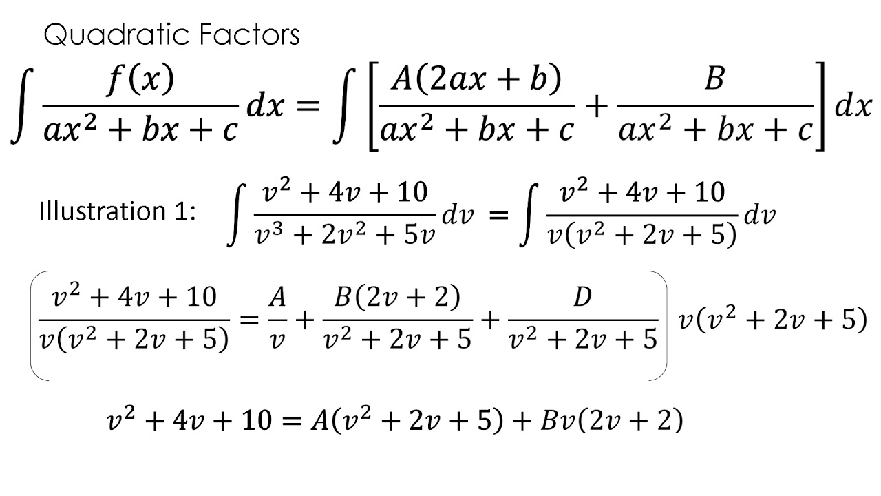 Integration by partial fractions pdf Integration by partial fractions pdf picture