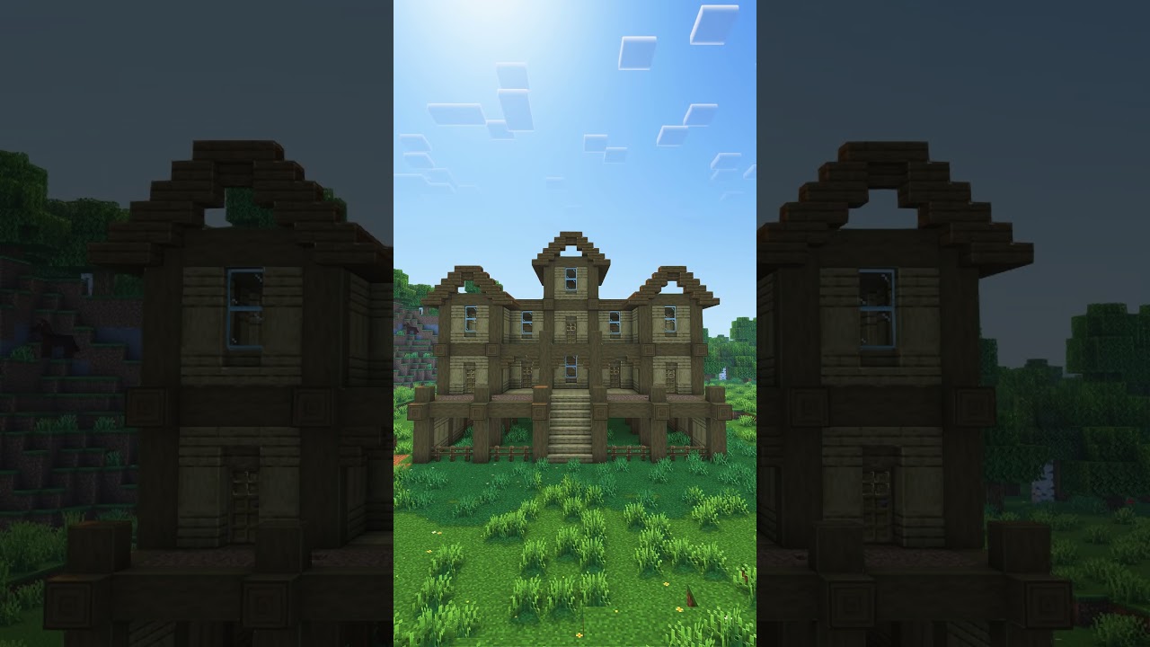 Дом для выживания в Minecraft 