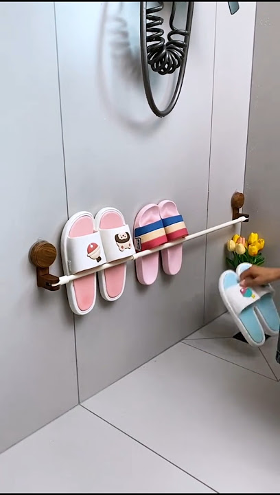 I didn't expect this walnut storage rack to be so useful! It's convenient for hanging towels #bobbin