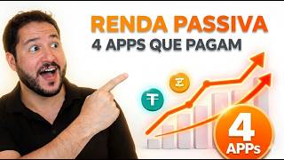 🔥 Testei 4 Apps de renda passiva em cripto — Veja como funciona