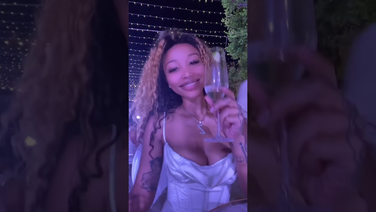 Zonnique At Toya Johnson Wedding Reception 🤍♥️🔥 