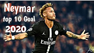 Neymar Top 10 Goals In 2020,,, Af Sports Highlight