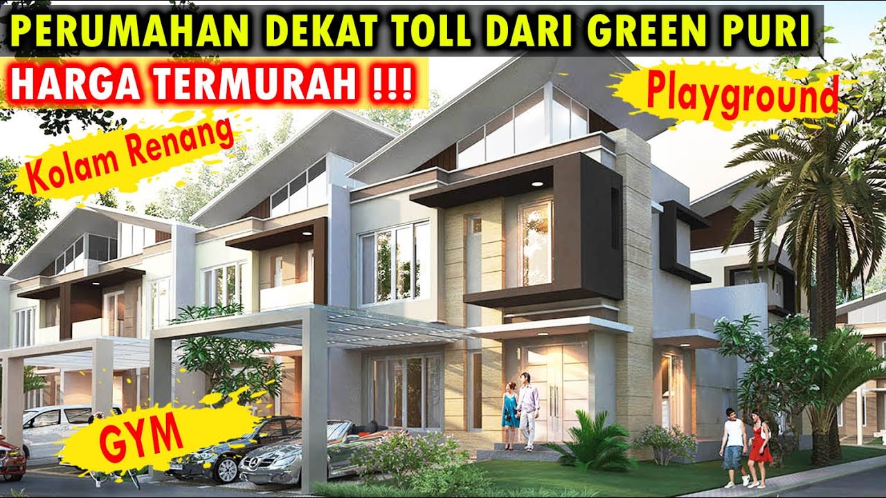 PERUMAHAN DEKAT TOLL MURAH DAN KEREN | GREEN PURI JAKBAR