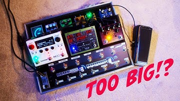 Time to downsize my pedalboard!