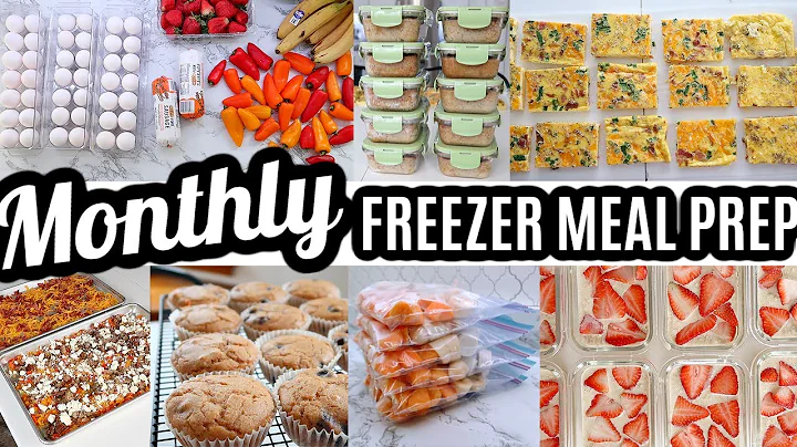 EASY MONTHLY FREEZER MEAL PREP RECIPES COOK WITH M...